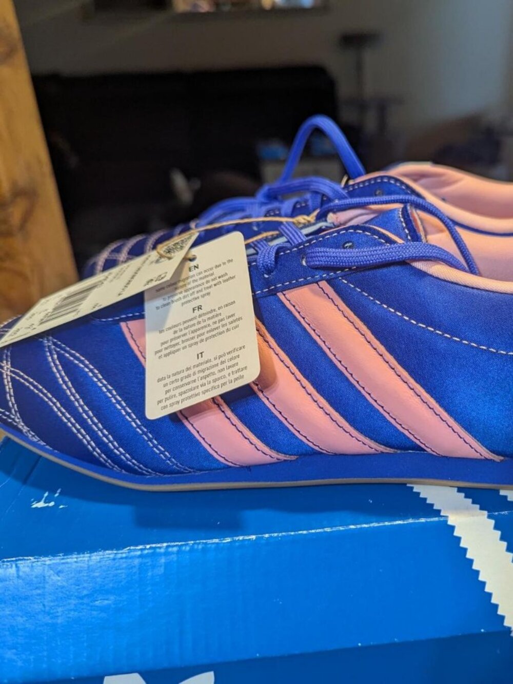 Adidas Taekwondo Blue Pink Women's 9.5 New in Box